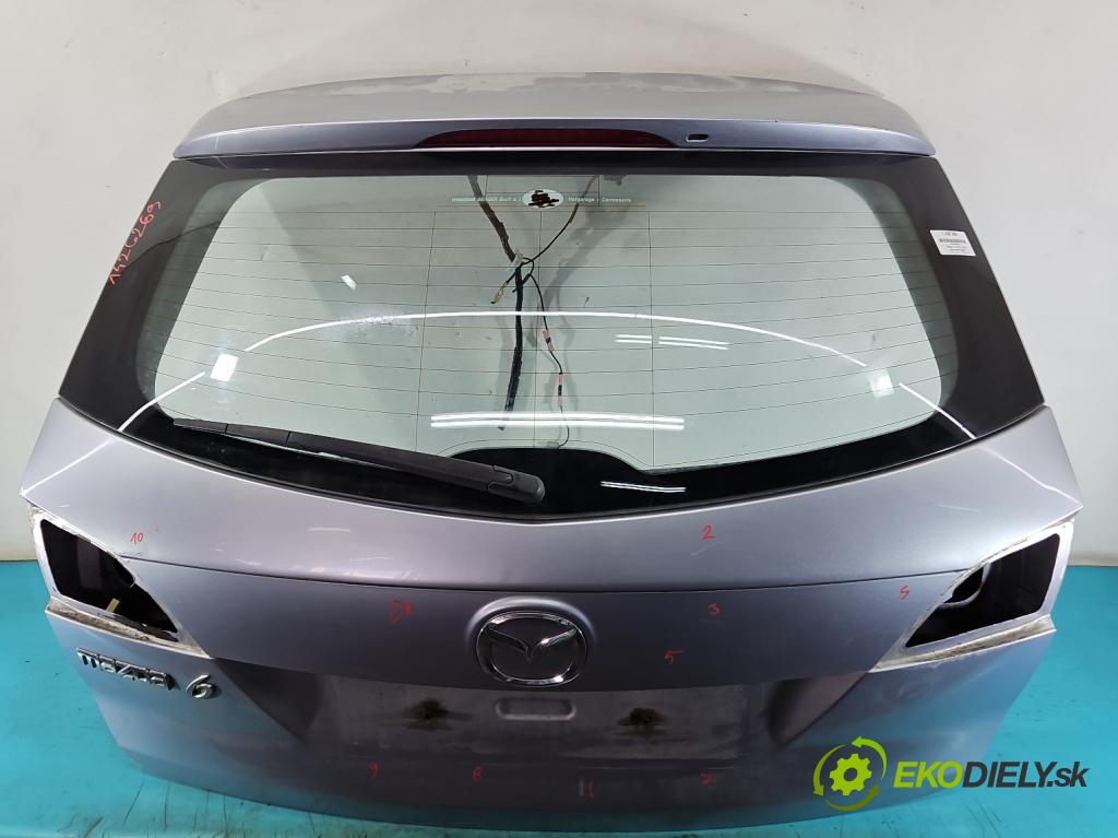 Mazda 6 II GH 2007-2012 2.0 CITD 140 HP manual 103 kW 1998 cm3 5- zadna kufor  (Zadná kapota)