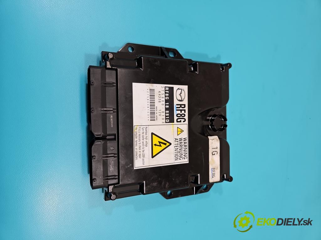 Mazda 6 II GH 2007-2012 2.0 CITD 140 HP manual 103 kW 1998 cm3 5- riadiaca jednotka motora RF8G18881D