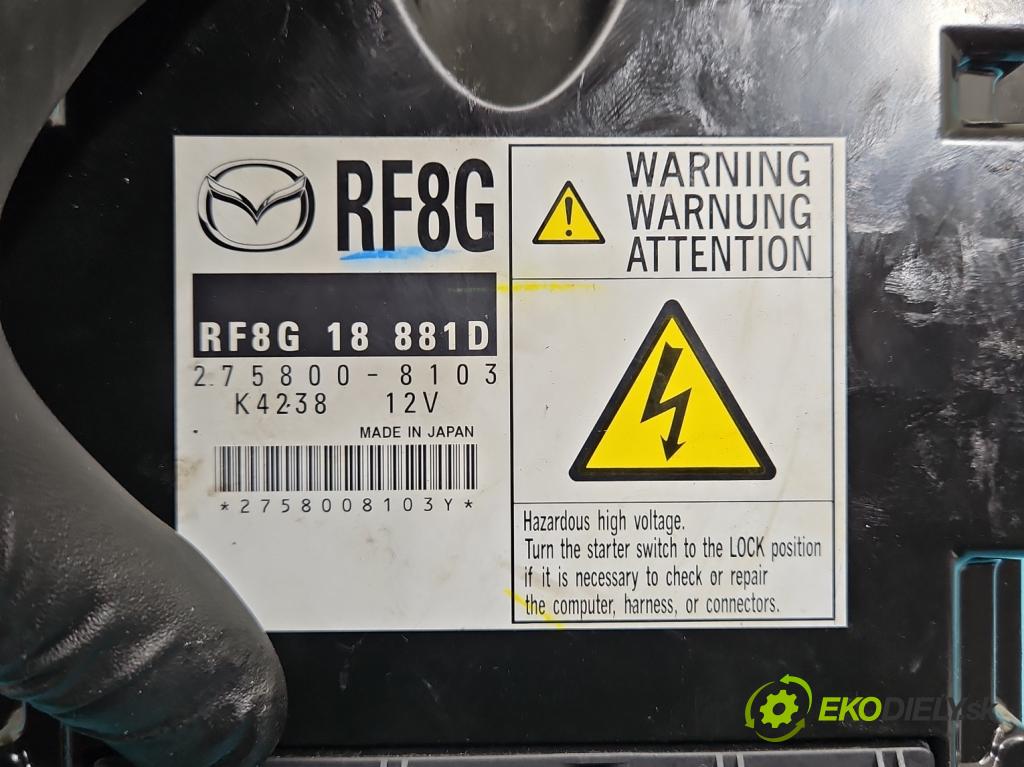 Mazda 6 II GH 2007-2012 2.0 CITD 140 HP manual 103 kW 1998 cm3 5- riadiaca jednotka motora RF8G18881D