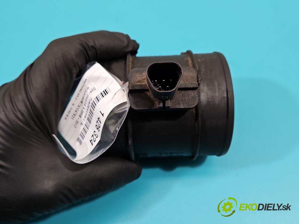 Opel Insignia A 2008-2017 2.0 cdti 160 HP automatic 118 kW 1956 cm3 5- průtokoměr: 0281002912 (Váhy vzduchu)