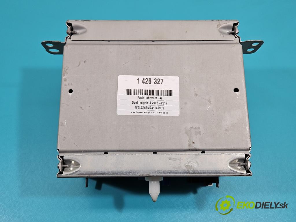 Opel Insignia A 2008-2017 2.0 cdti 160 HP automatic 118 kW 1956 cm3 5- Radio originál 13337251