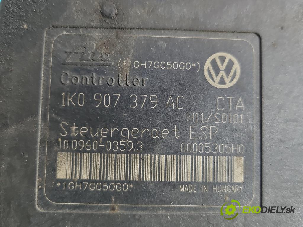Vw Touran I 2003-2015 2.0 tdi 170 HP automatic 125 kW 1968 cm3 5- čerpadlo abs 1K0614517AE (Pumpy ABS)