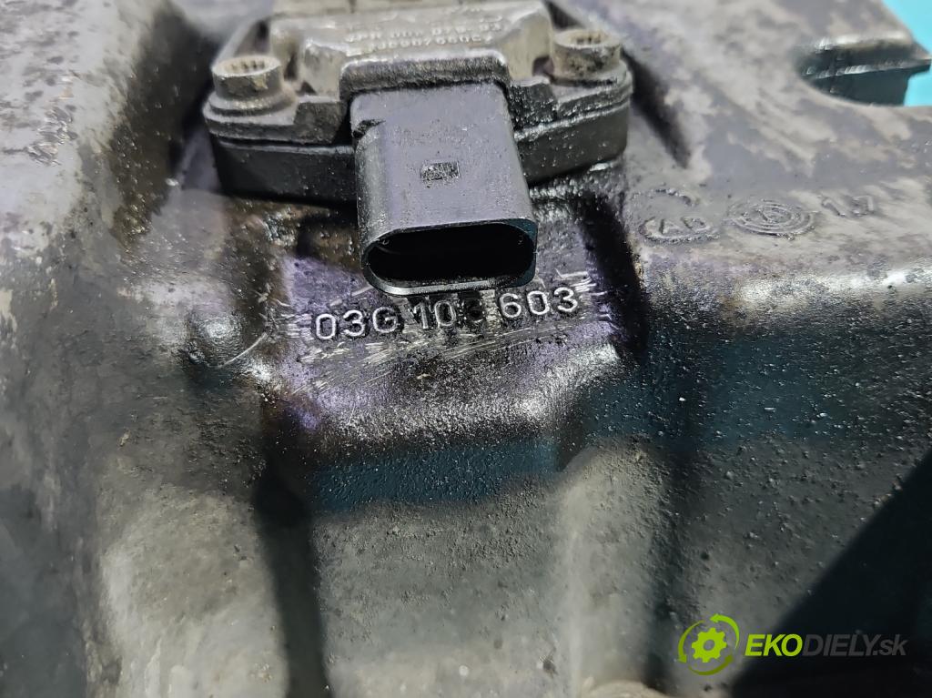 Vw Touran I 2003-2015 2.0 tdi 170 HP automatic 125 kW 1968 cm3 5- vaňa olejová 03G103603AD (Olejová vaňa)