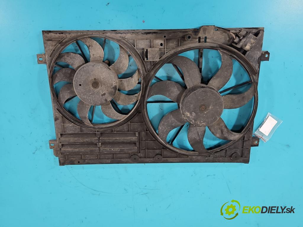 Vw Touran I 2003-2015 2.0 tdi 170 HP automatic 125 kW 1968 cm3 5- Ventilátor chladiča 1K0121207AA