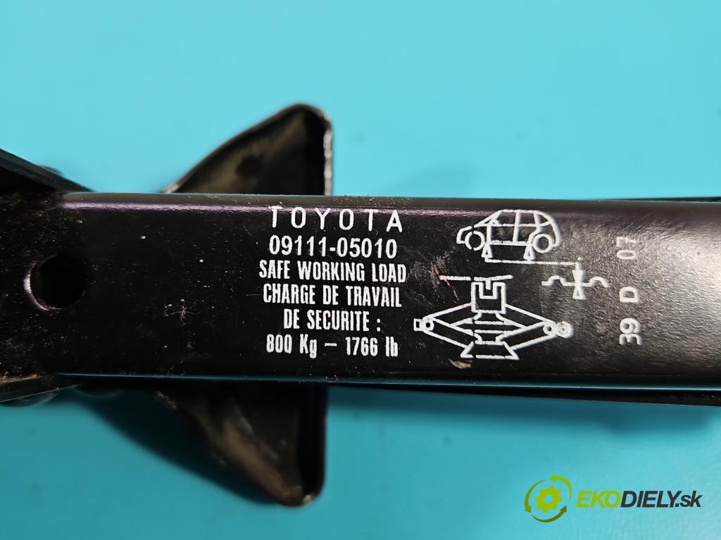 Toyota Yaris II 2005-2011 1.4 d4d 90 hp manual 66 kW 1364 cm3 5- mechanismus stahování automobilový 09111-05010
