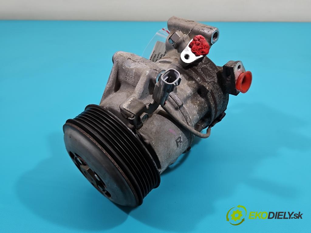 Toyota Yaris III 2011-2020 1.0 VVT-i: 69KM manual 51 kW 998 cm3 3- Kompresor: klimatizácie GE447260-4202 (Kompresory klimatizácie)