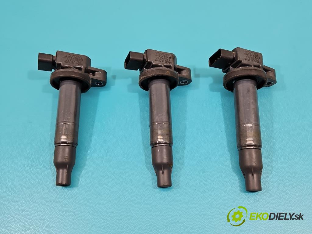 Toyota Yaris III 2011-2020 1.0 VVT-i: 69KM manual 51 kW 998 cm3 3- cievka zapaľovacia 90919-W2002 (Zapaľovacie cievky, moduly)