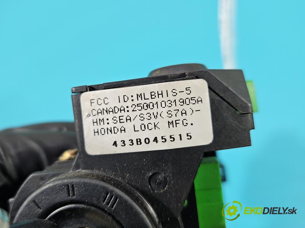 Honda Accord VII 2002-2008 2.2 i-ctdi: 140 HP manual 103 kW 2204 cm3 5- Spínačka  (Spínacie skrinky a kľúče)