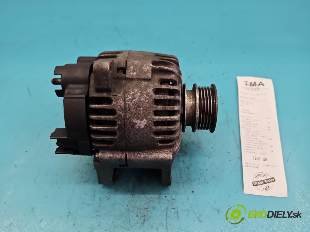 Renault Megane II 2003-2008 1.5 dci 101 HP manual 74 kW 1461 cm3 5- Alternator 8200100907 (Alternátory)