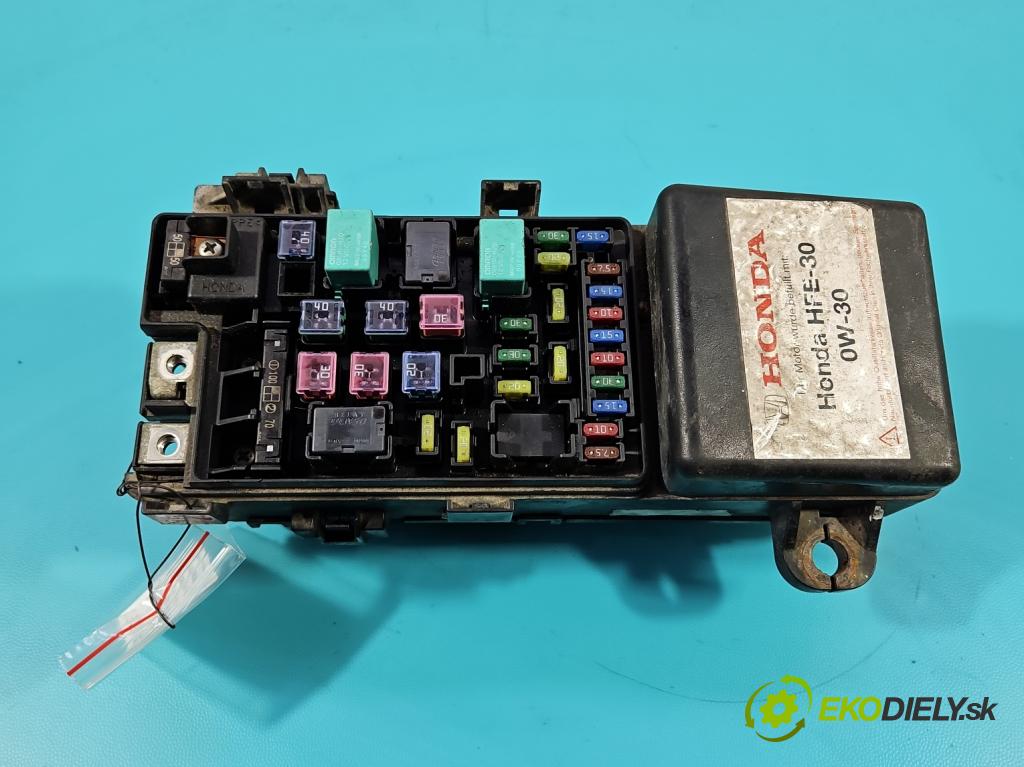 Honda Accord VII 2002-2008 2.2 i-ctdi: 140 hp manual 103 kW 2204 cm3 5- skříňka pojistková  (Pojistkové skříňky)