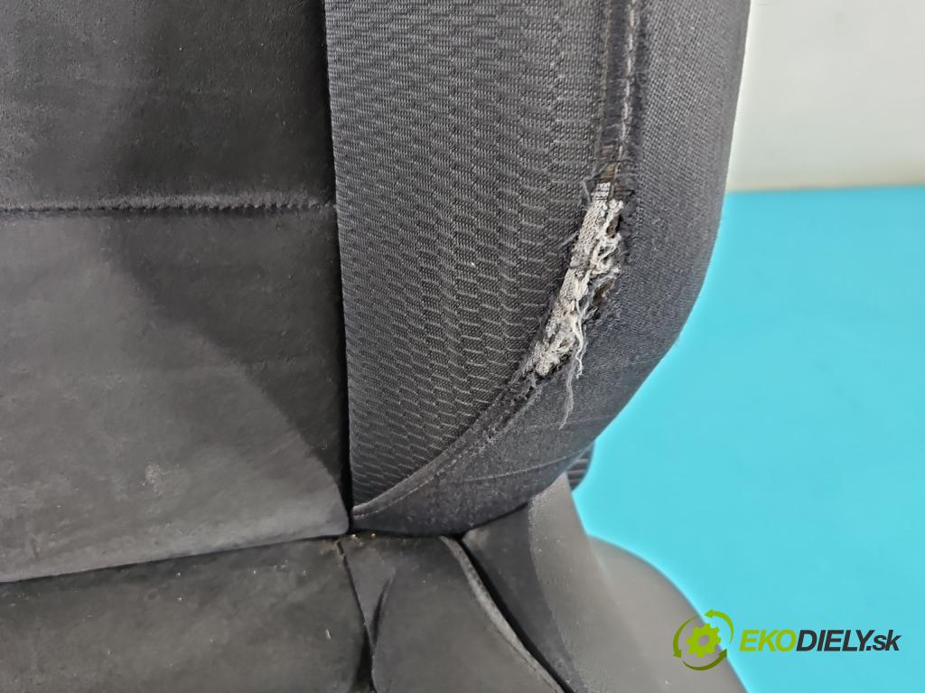 Vw Golf VI 2008-2013 1.4 TSI 122 HP manual 90 kW 1390 cm3 5- Sedačka ľavý  (Sedačka, sedadlo)