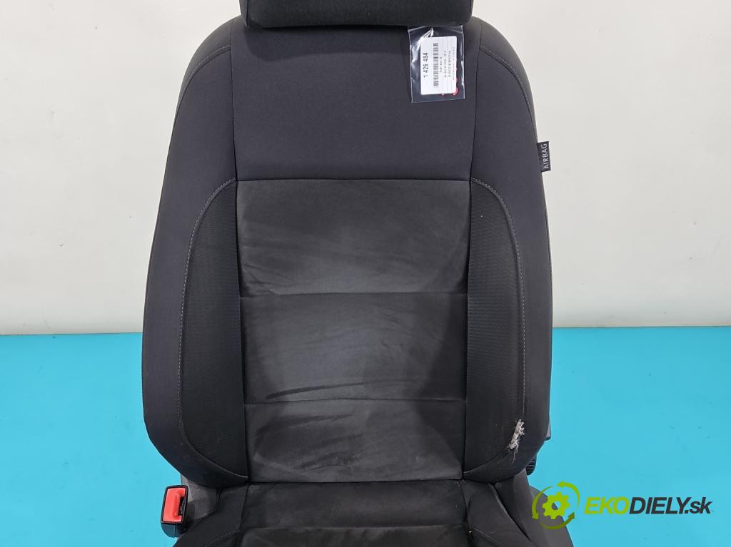 Vw Golf VI 2008-2013 1.4 TSI 122 HP manual 90 kW 1390 cm3 5- Sedačka ľavý  (Sedačka, sedadlo)