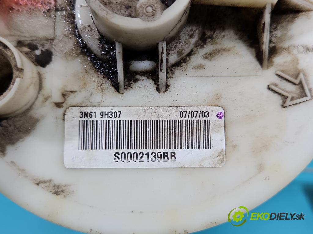 Mazda 3 I BK 2003-2009 1.6 16V 105 hp manual 77 kW 1598 cm3 5- čerpadlo paliva 3N61-9H307