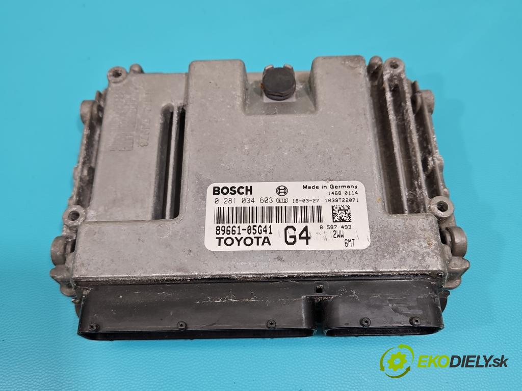 Toyota Avensis III T27 2009-2018 2.0 D4-D: 143 HP manual 105 kW 1995 cm3 5- riadiaca jednotka motora 89661-05G41