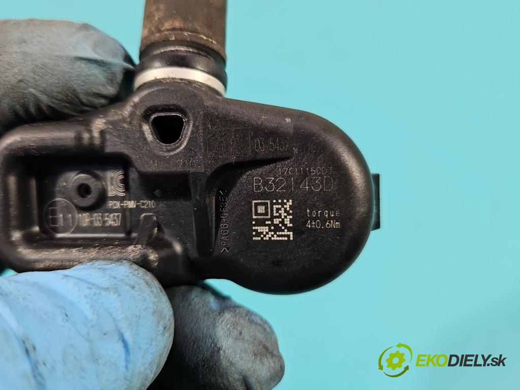 Toyota Avensis III T27 2009-2018 2.0 D4-D 143 hp manual 105 kW 1995 cm3 5- snímač tlaku pneumatika E1110R-035437 (Snímače tlaku v pneumatikách)