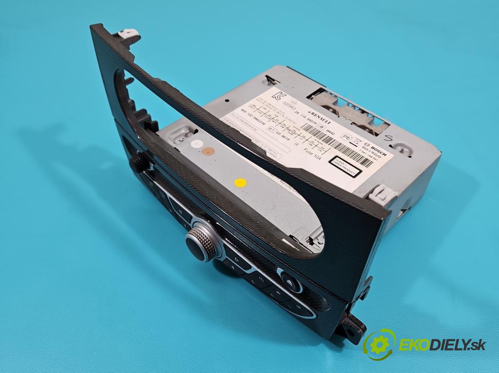 Renault Koleos I 2008-2016 2.0 dci 150 HP manual 110 kW 1995 cm3 5- Radio originál 281159507R