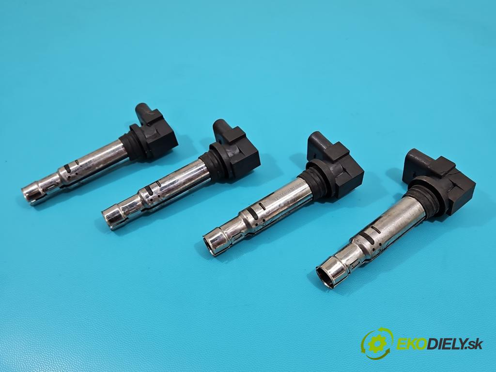 Vw Golf VI 2008-2013 1.4 TSI 122 HP manual 90 kW 1390 cm3 5- cievka zapaľovacia 036905715F (Zapaľovacie cievky, moduly)