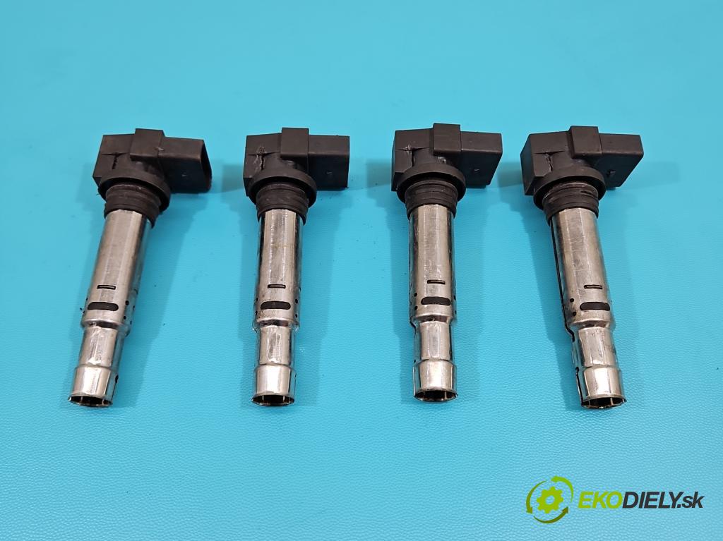 Vw Golf VI 2008-2013 1.4 TSI 122 HP manual 90 kW 1390 cm3 5- cievka zapaľovacia 036905715F (Zapaľovacie cievky, moduly)