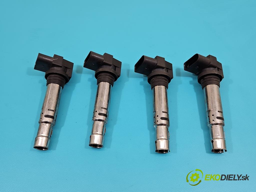 Vw Golf VI 2008-2013 1.4 TSI 122 HP manual 90 kW 1390 cm3 5- cievka zapaľovacia 036905715F (Zapaľovacie cievky, moduly)