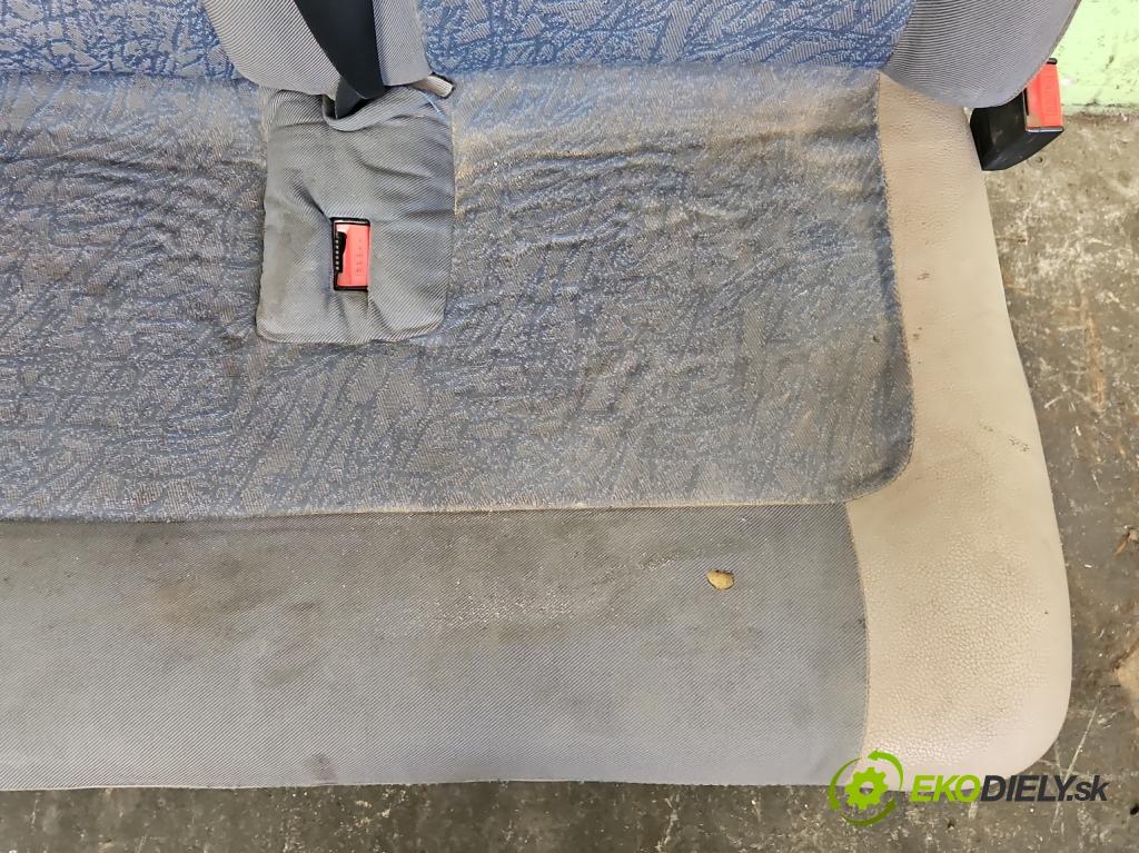 Renault Master II 1998-2010 2.8 TD 114 HP manual 84 kW 2799 cm3 5- Sedačka pravý  (Sedačka, sedadlo)