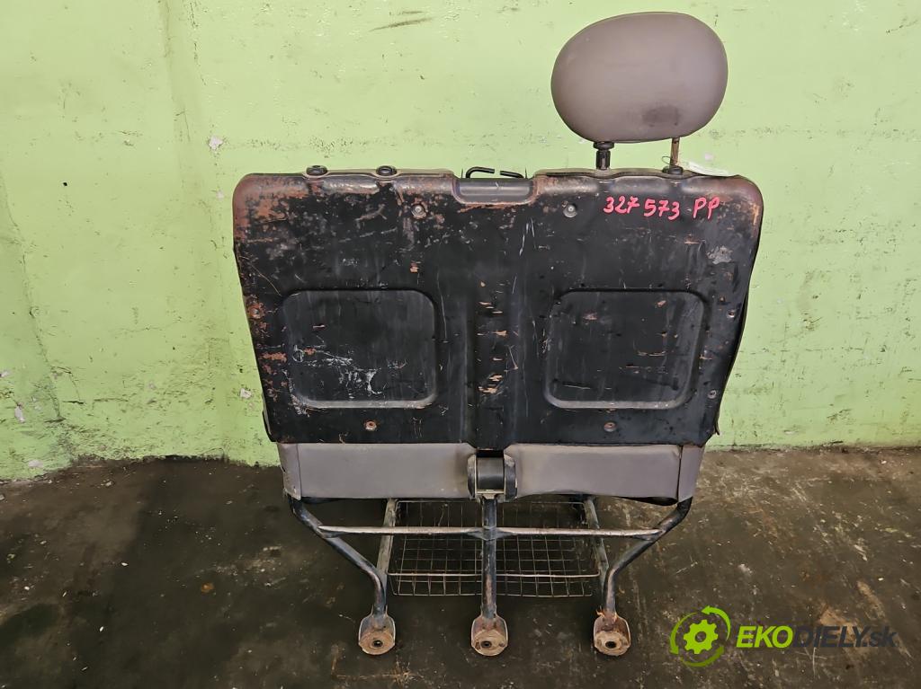 Renault Master II 1998-2010 2.8 TD 114 HP manual 84 kW 2799 cm3 5- Sedačka pravý  (Sedačka, sedadlo)