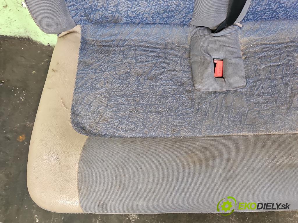 Renault Master II 1998-2010 2.8 TD 114 HP manual 84 kW 2799 cm3 5- Sedačka pravý  (Sedačka, sedadlo)