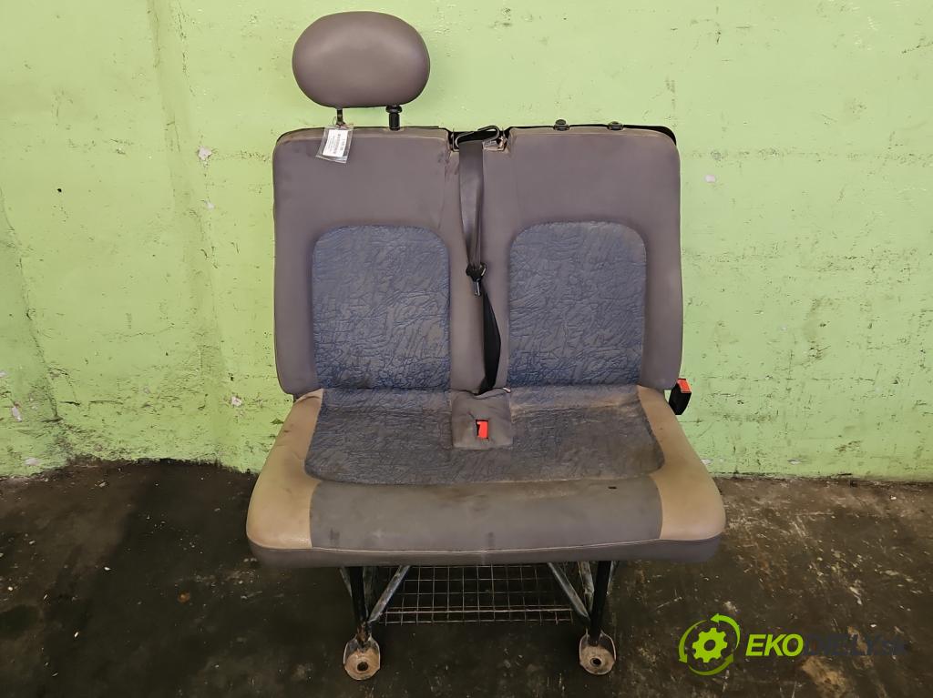 Renault Master II 1998-2010 2.8 TD 114 HP manual 84 kW 2799 cm3 5- Sedačka pravý  (Sedačka, sedadlo)