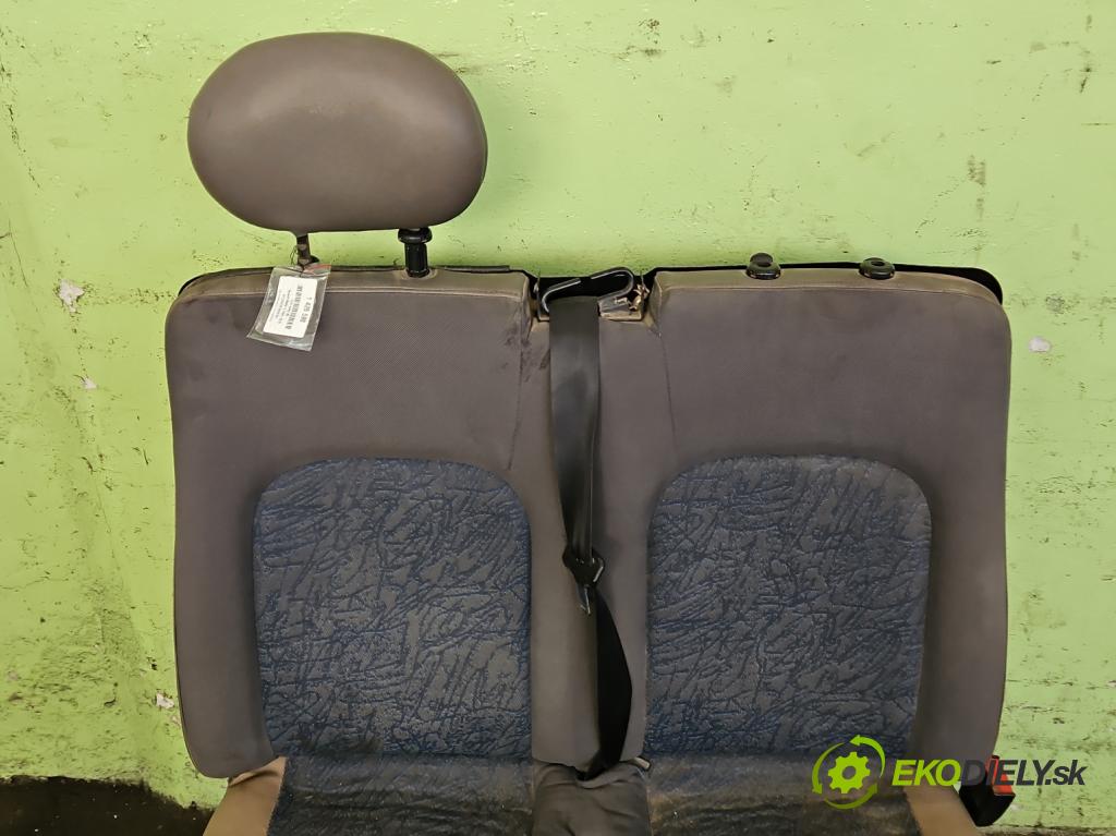 Renault Master II 1998-2010 2.8 TD 114 HP manual 84 kW 2799 cm3 5- Sedačka pravý  (Sedačka, sedadlo)