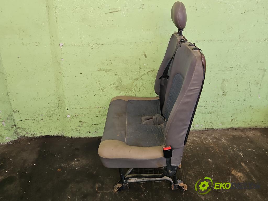 Renault Master II 1998-2010 2.8 TD 114 HP manual 84 kW 2799 cm3 5- Sedačka pravý  (Sedačka, sedadlo)