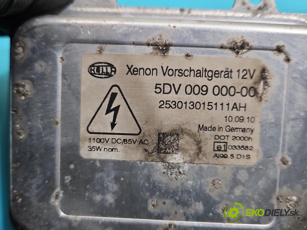Vw Golf VI 2008-2013 1.4 TSI 122 HP manual 90 kW 1390 cm3 5- střídač: xenon 5DV009000-00 (Riadiaca jednotka xenónu)