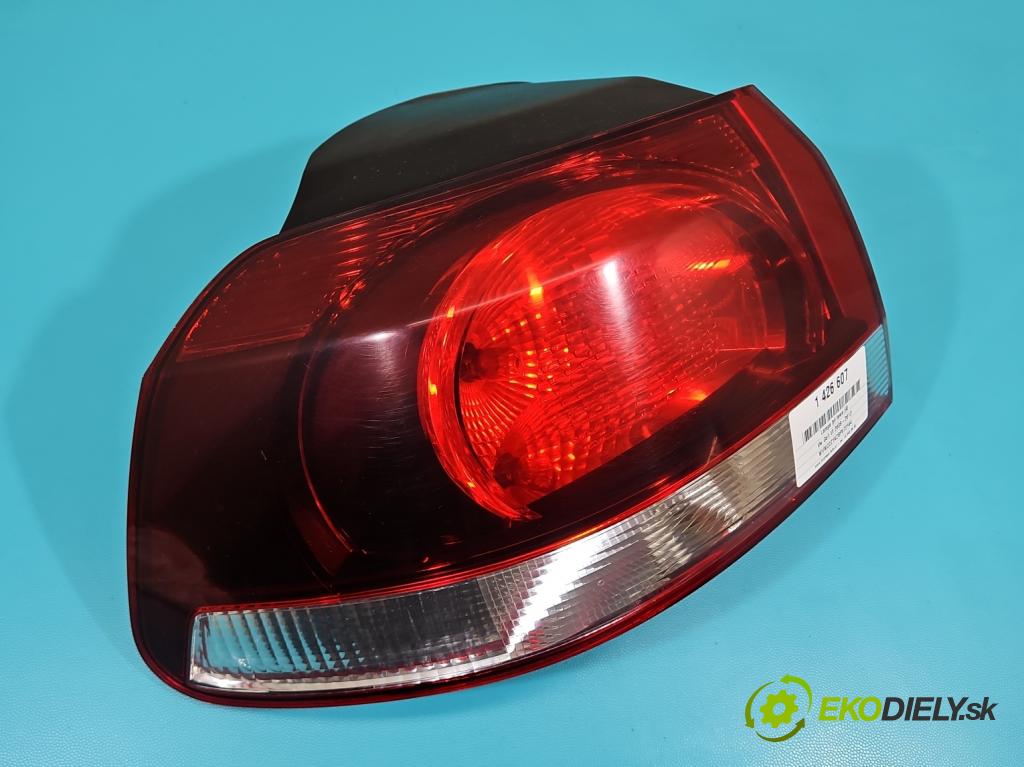 Vw Golf VI 2008-2013 1.4 TSI 122 HP manual 90 kW 1390 cm3 5- svetlo / reflektor zadné ľavé 5K0945095M (Kľučka dverí ostatné)
