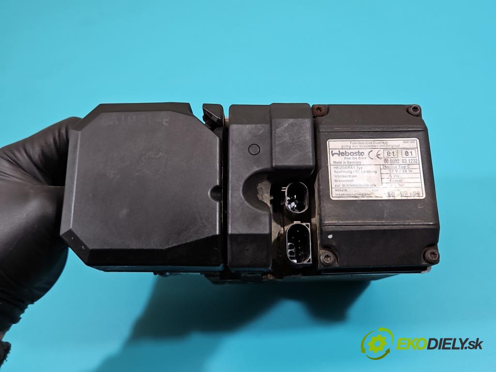 Mazda 6 II GH 2007-2012 2.0 CITD 140 hp manual 103 kW 1998 cm3 5- Webasto 0000002031232 (Webasto (nezávislé topení))