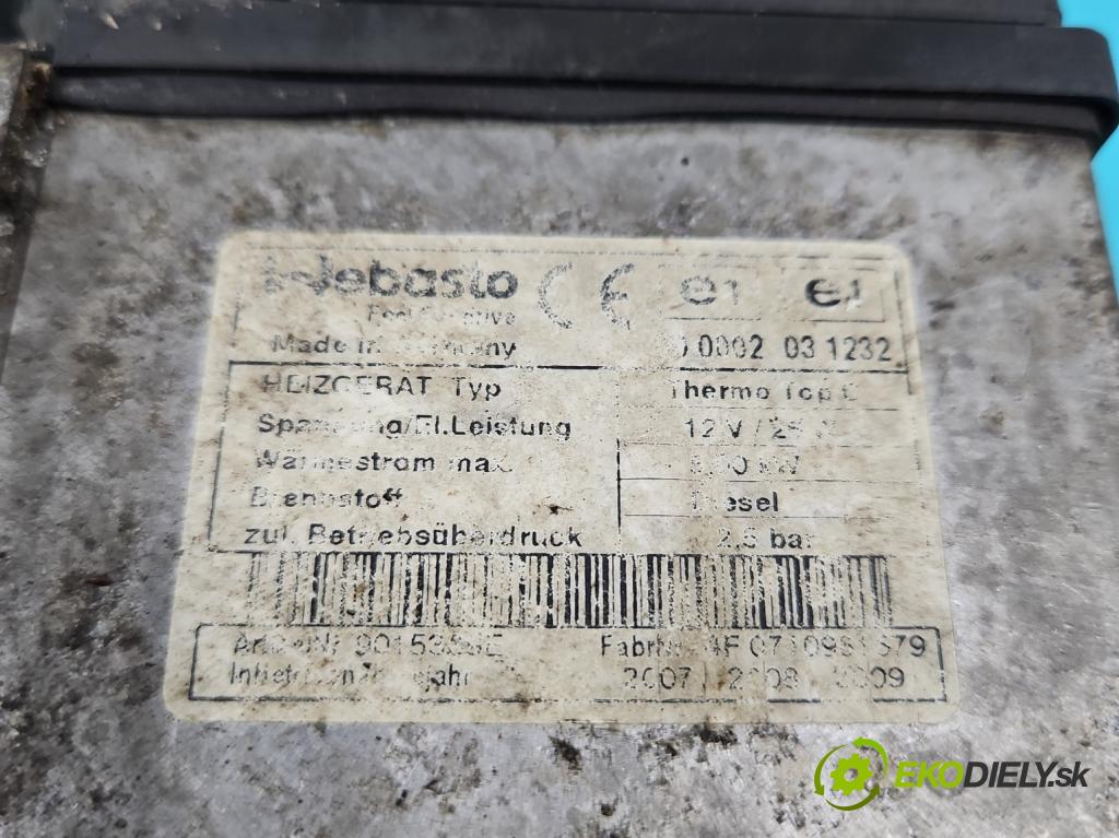 Mazda 6 II GH 2007-2012 2.0 CITD 140 hp manual 103 kW 1998 cm3 5- Webasto 0000002031232 (Webasto (nezávislé topení))