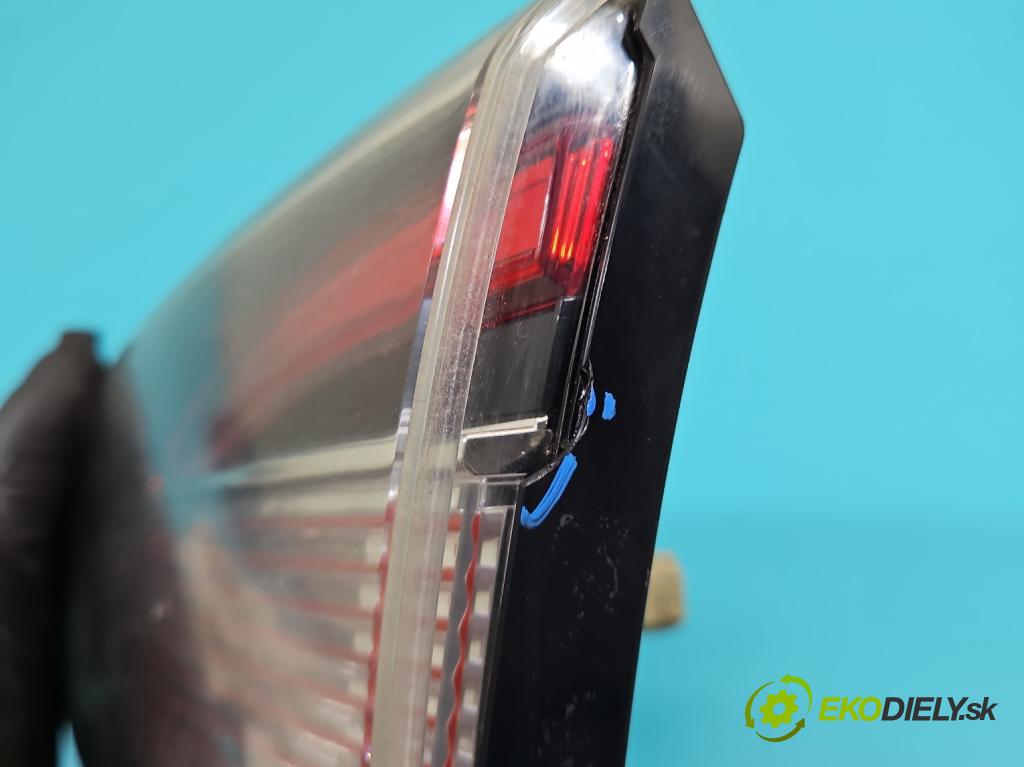 Mazda 6 II GH 2007-2012 2.0 CITD 140 HP manual 103 kW 1998 cm3 5- svetlo / reflektor zadné pravé GS2A-513F0 (Kľučka dverí ostatné)