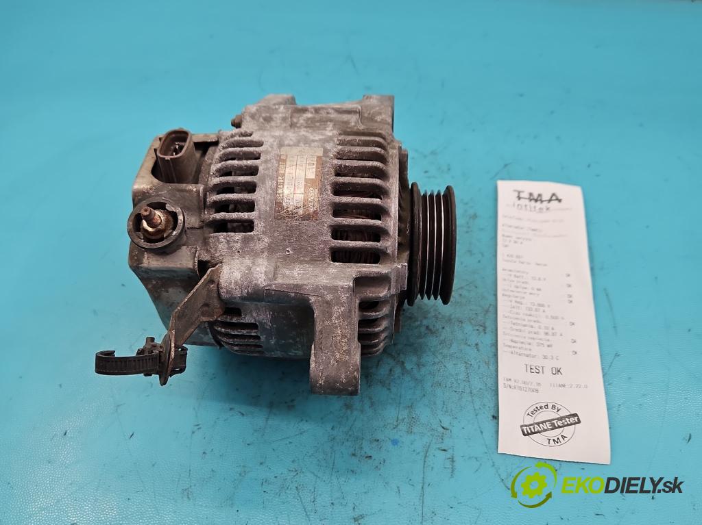 Toyota Yaris verso 1.3 vvti 86 HP manual 63 kW 1299 cm3 5- Alternator  (Alternátory)