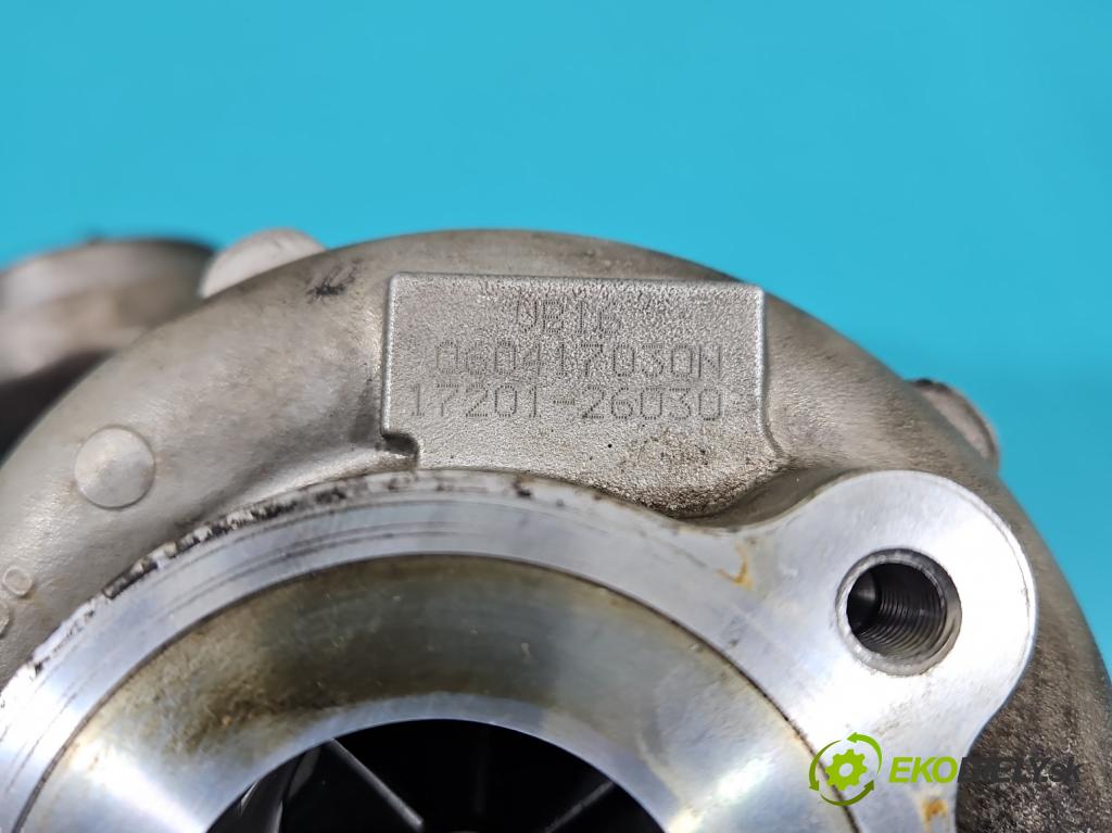 Toyota Rav4 III 2005-2012 2.2 D-CAT 177 hp manual 130 kW 2231 cm3 5- Turbodmychadlo VB16 (Turbodúchadla (kompletní))