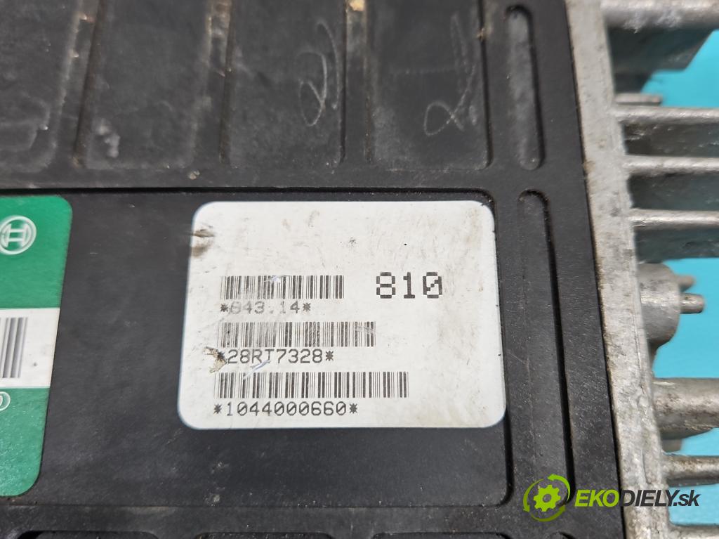 Vw Golf II 1983-1992 1.8 90 HP manual 66 kW 1781 cm3 5- riadiaca jednotka motora 0280000711