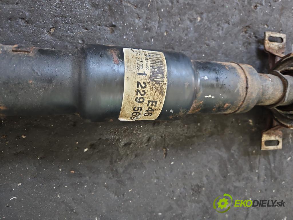 Bmw 3 E46 1998-2007 2.0d 136 HP manual 100 kW 1951 cm3 4- Hřídel: zadné 1229569 (Kardaňový hriadeľ)