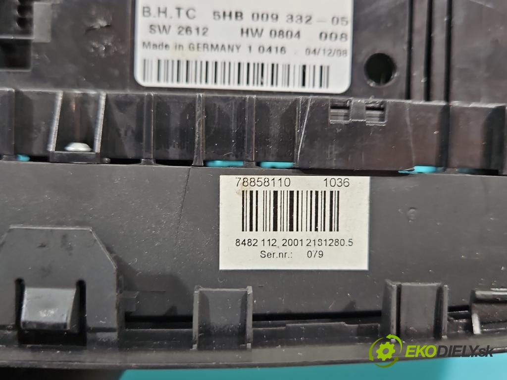 Citroen C5 II 2008-2017 2.0 HDi 136 HP automatic 100 kW 1997 cm3 5- panel kúrenia 96829415ZD