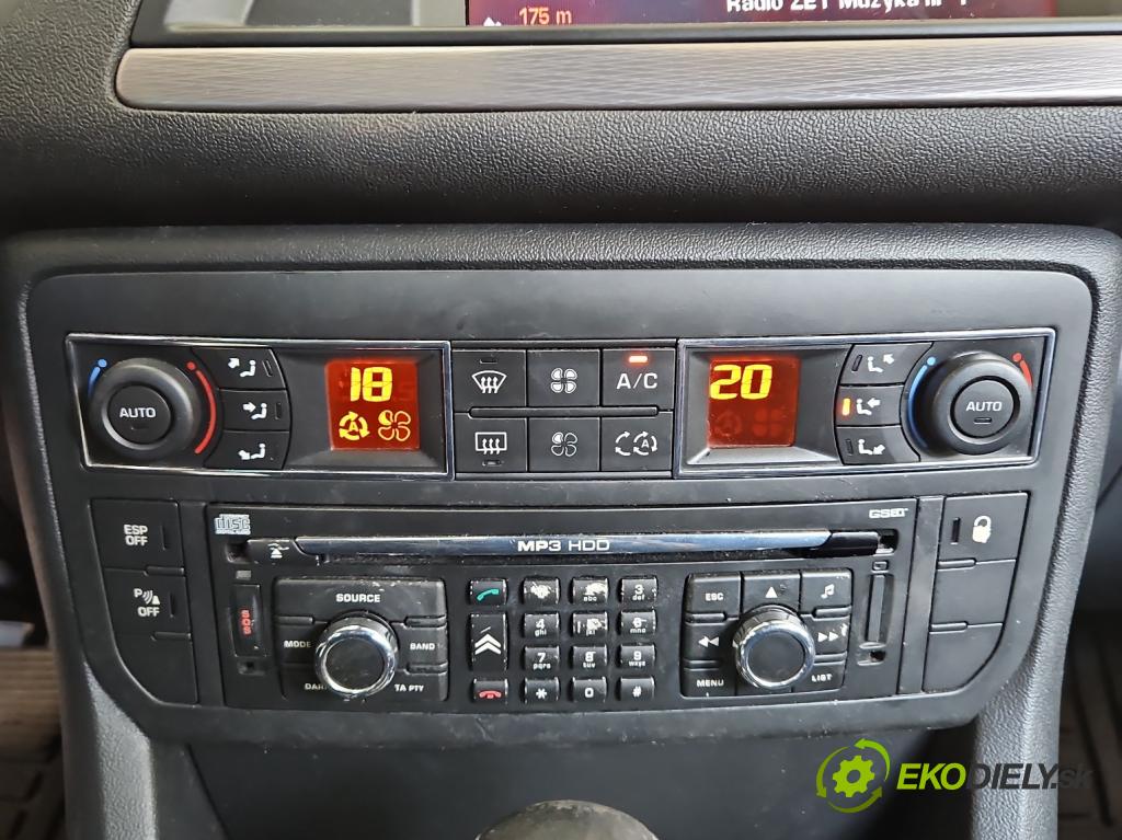 Citroen C5 II 2008-2017 2.0 HDi 136 HP automatic 100 kW 1997 cm3 5- panel kúrenia 96829415ZD