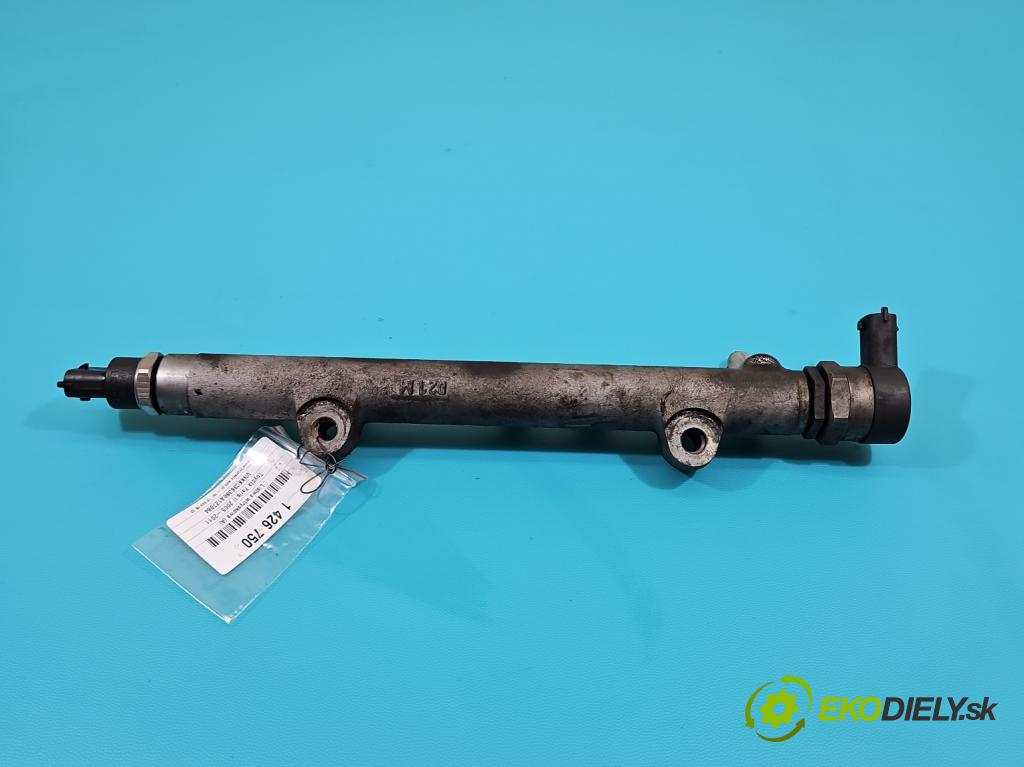 Toyota Yaris II 2005-2011 1.4 d4d 90 HP manual 66 kW 1364 cm3 5- lišta vstrekovacia 0445214133 (Vstrekovacia lišta)