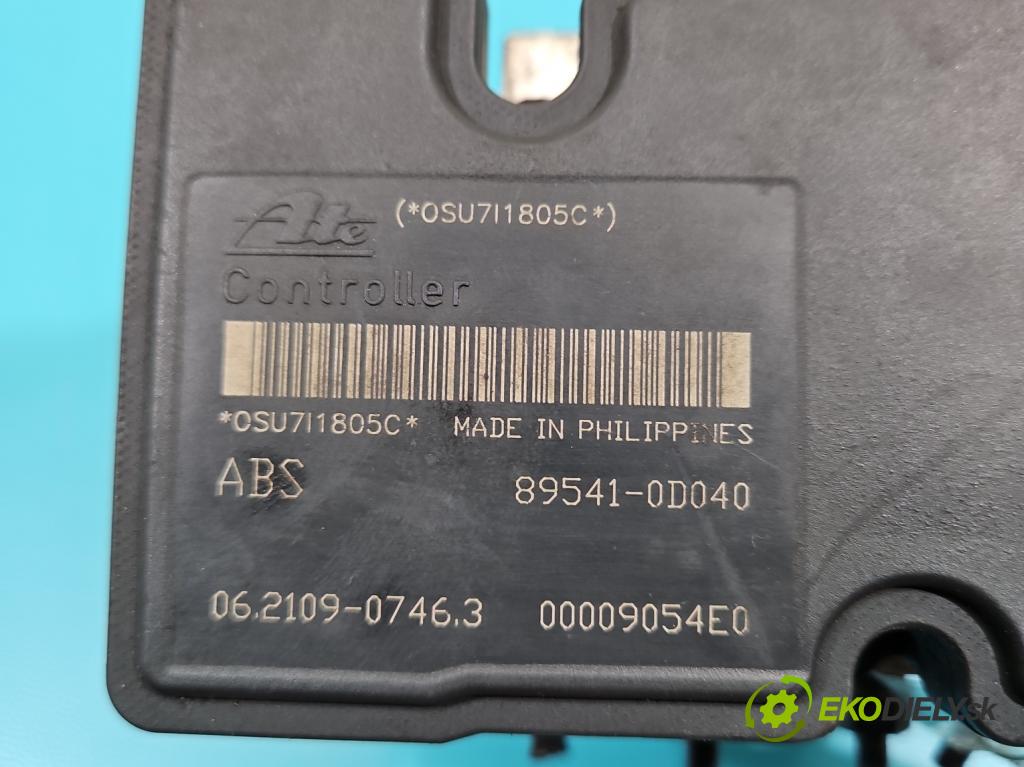 Toyota Yaris II 2005-2011 1.4 d4d 90 HP manual 66 kW 1364 cm3 5- čerpadlo abs 44510-0D031 (Pumpy ABS)