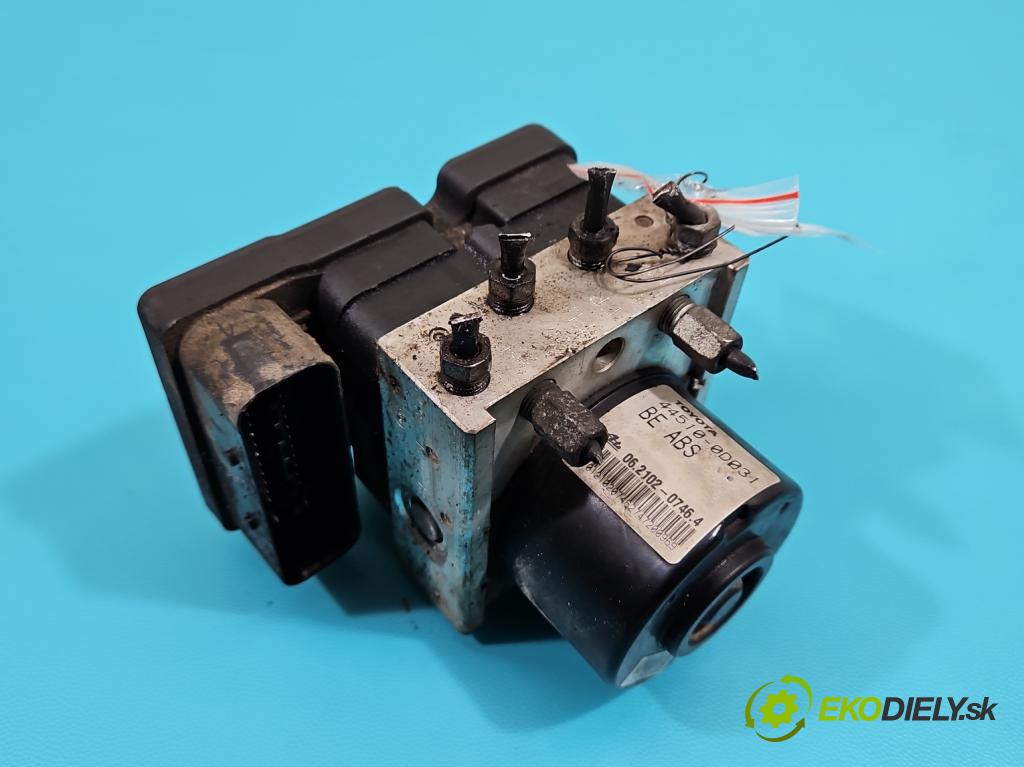 Toyota Yaris II 2005-2011 1.4 d4d 90 HP manual 66 kW 1364 cm3 5- čerpadlo abs 44510-0D031 (Pumpy ABS)
