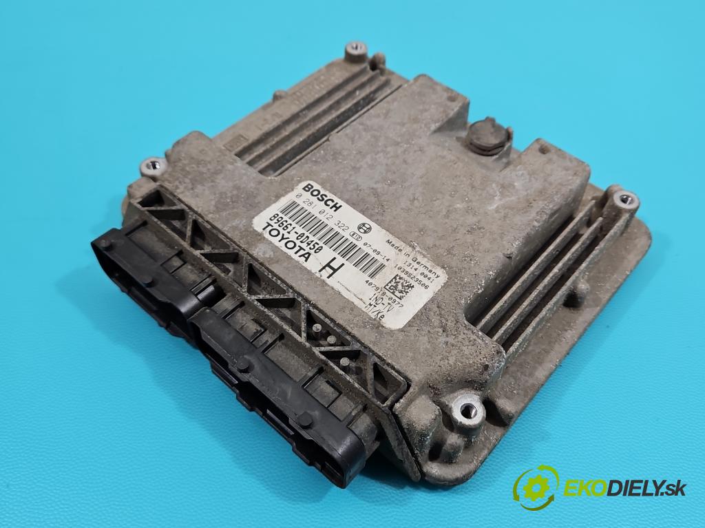 Toyota Yaris II 2005-2011 1.4 d4d 90 HP manual 66 kW 1364 cm3 5- riadiaca jednotka motora 0281012322