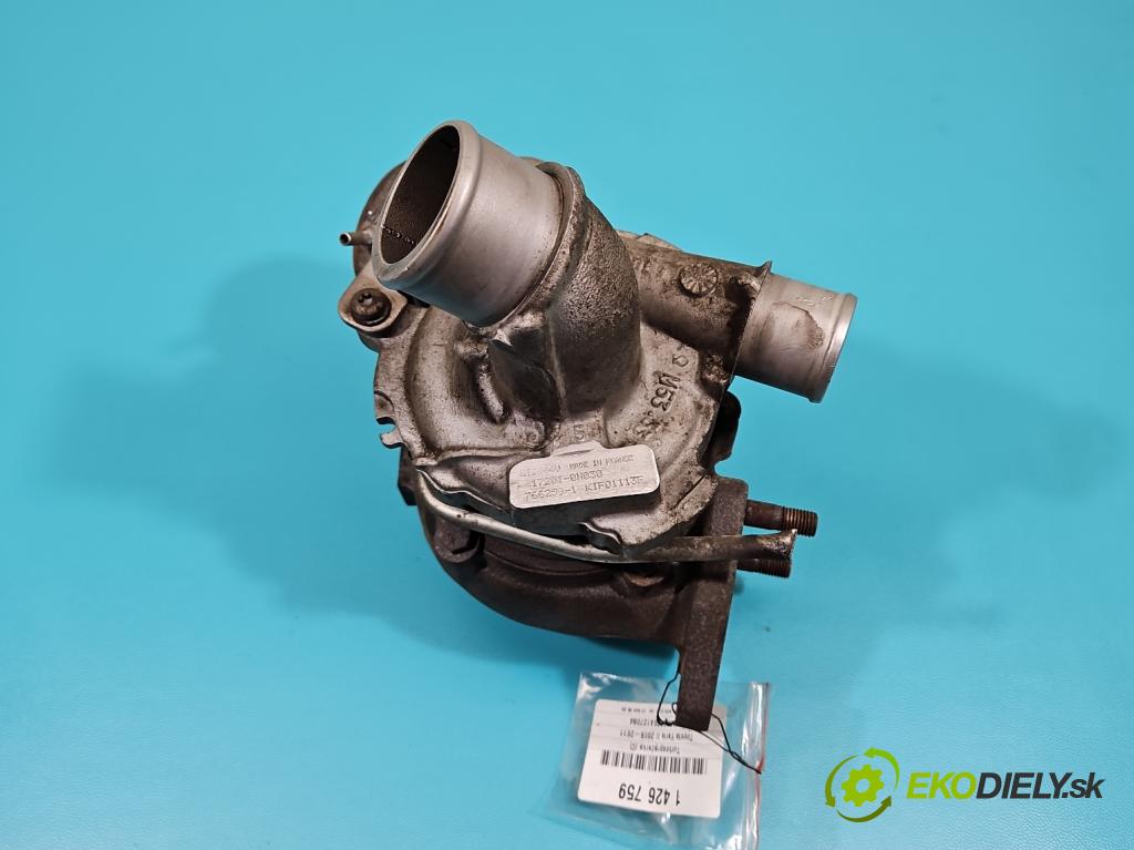 Toyota Yaris II 2005-2011 1.4 d4d 90 hp manual 66 kW 1364 cm3 5- Turbodmychadlo 766259-1 (Turbodúchadla (kompletní))