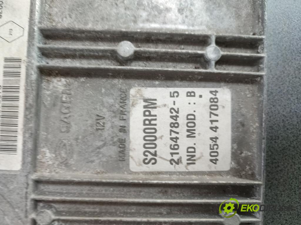 Renault Laguna II 2001-2007 1.8 16v 120 HP manual 88 kW 1783 cm3 5- riadiaca jednotka motora 8200278378