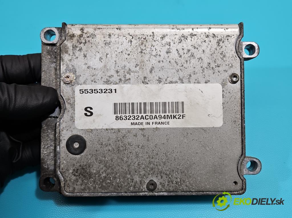 Opel Vectra C 2002-2008 2.0 T 175 HP manual 129 kW 1998 cm3 5- riadiaca jednotka motora 55353231