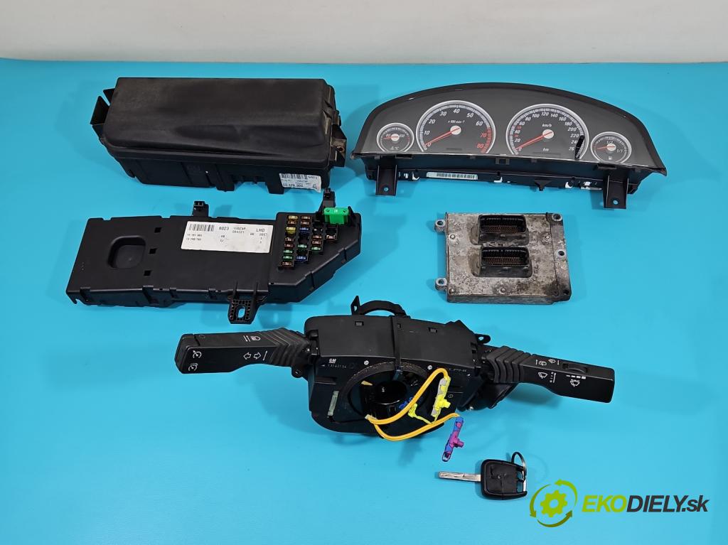 Opel Vectra C 2002-2008 2.0 T 175 HP manual 129 kW 1998 cm3 5- riadiaca jednotka motora 55353231
