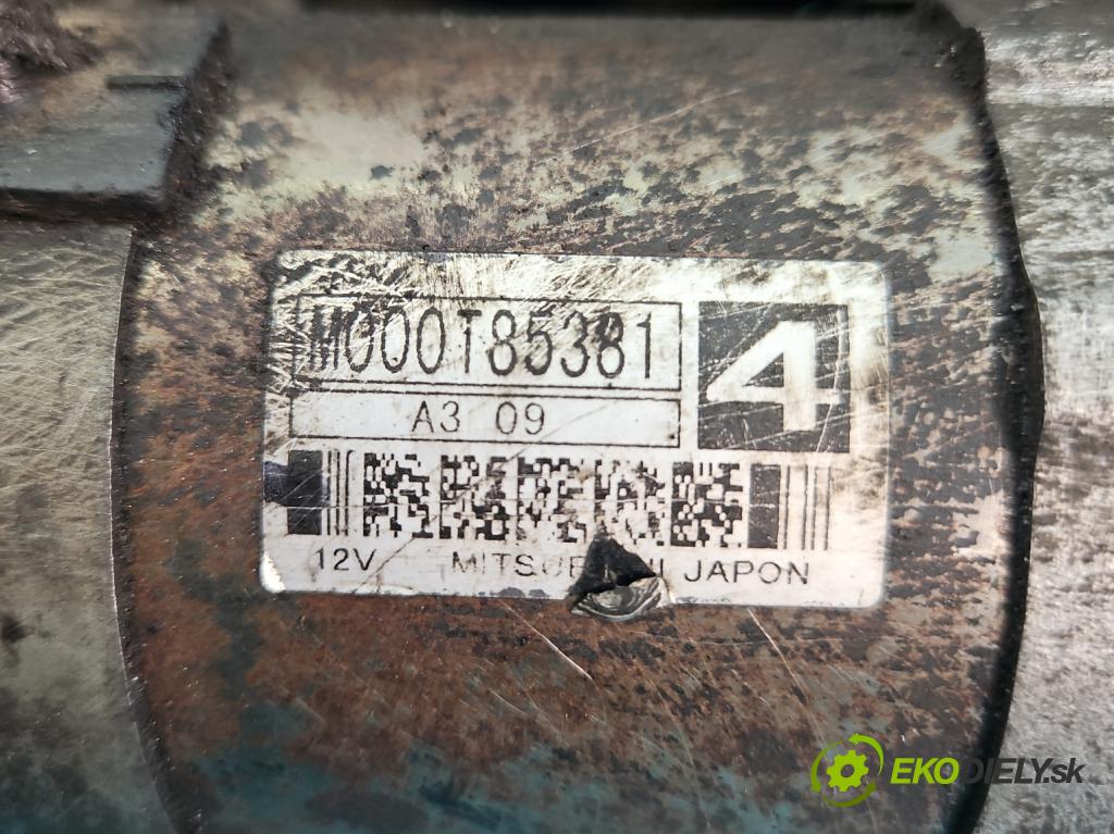 Fiat Ulysse II 2002-2010 2.0 16V 136 HP manual 100 kW 1997 cm3 5- štartér M000T85381 (Štartéry)