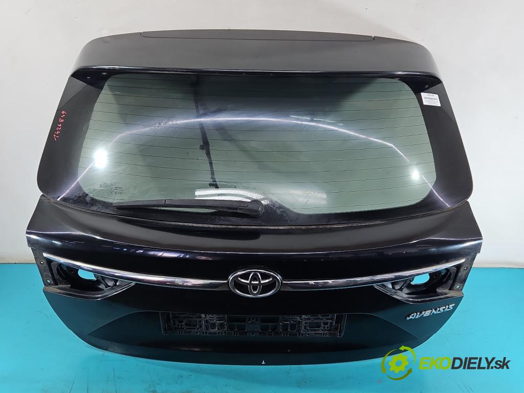 Toyota Avensis III T27 2009-2018 2.0 D4-D: 143 HP manual 105 kW 1995 cm3 5- zadna kufor  (Zadná kapota)